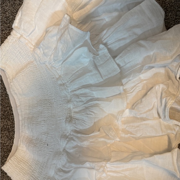 White Ruffled Skirt - Picture 2 of 3